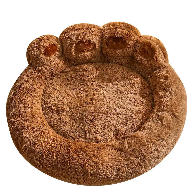 Cuccia Morbida a Forma di Zampa per Cani e Gatti – Calda, Accogliente e Lavabile | GoodBoyGadgets