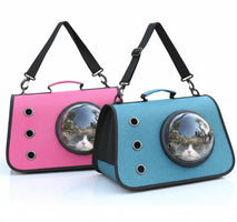 Zaino Trasportino per Cani e Gatti con Oblò a Capsula | Pieghevole e Traspirante - | GoodBoyGadgets