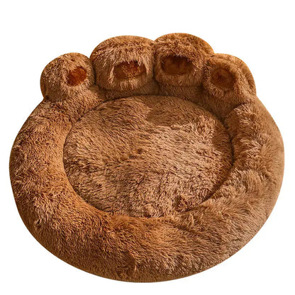 Cuccia Morbida a Forma di Zampa per Cani e Gatti – Calda, Accogliente e Lavabile | GoodBoyGadgets