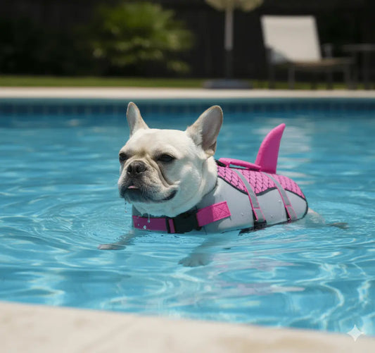 Giubbotto di Salvataggio per Cani con Pinna di Squalo – Sicuro, Regolabile e Divertente | GoodBoyGadgets
