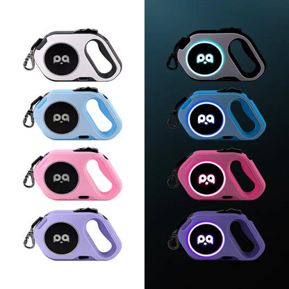 Guinzaglio LED Retrattile di Sicurezza per Cani | Luce Integrata per Passeggiate Notturne | GoodBoyGadgets