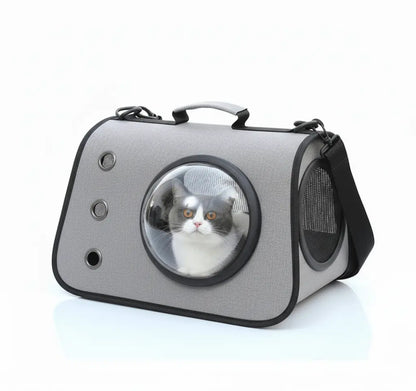 Zaino Trasportino per Cani e Gatti con Oblò a Capsula | Pieghevole e Traspirante - | GoodBoyGadgets